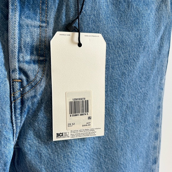 NWT Levi’s 501 Original Full Length Jean - Picture 3 of 7
